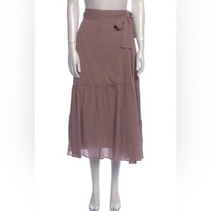 Apiece Apart Midi Wrap Skirt. Size 4